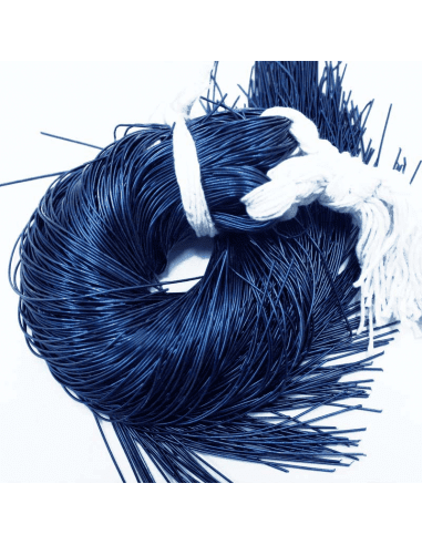 Канитель гладкая синяя 1мм (арт. КАН2011)