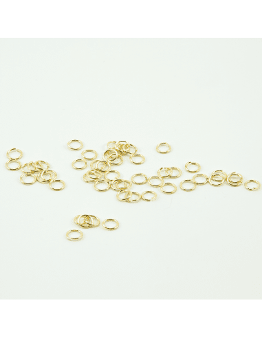 Соединительные колечки золото 2*0.6мм (арт. КС4)