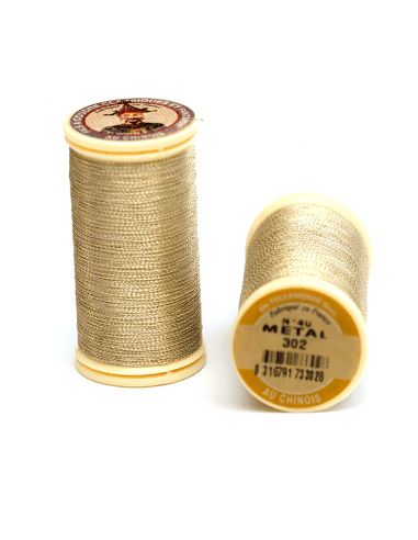 Металлизированная нить Au Chinois для вышивки (арт. FAGM302)